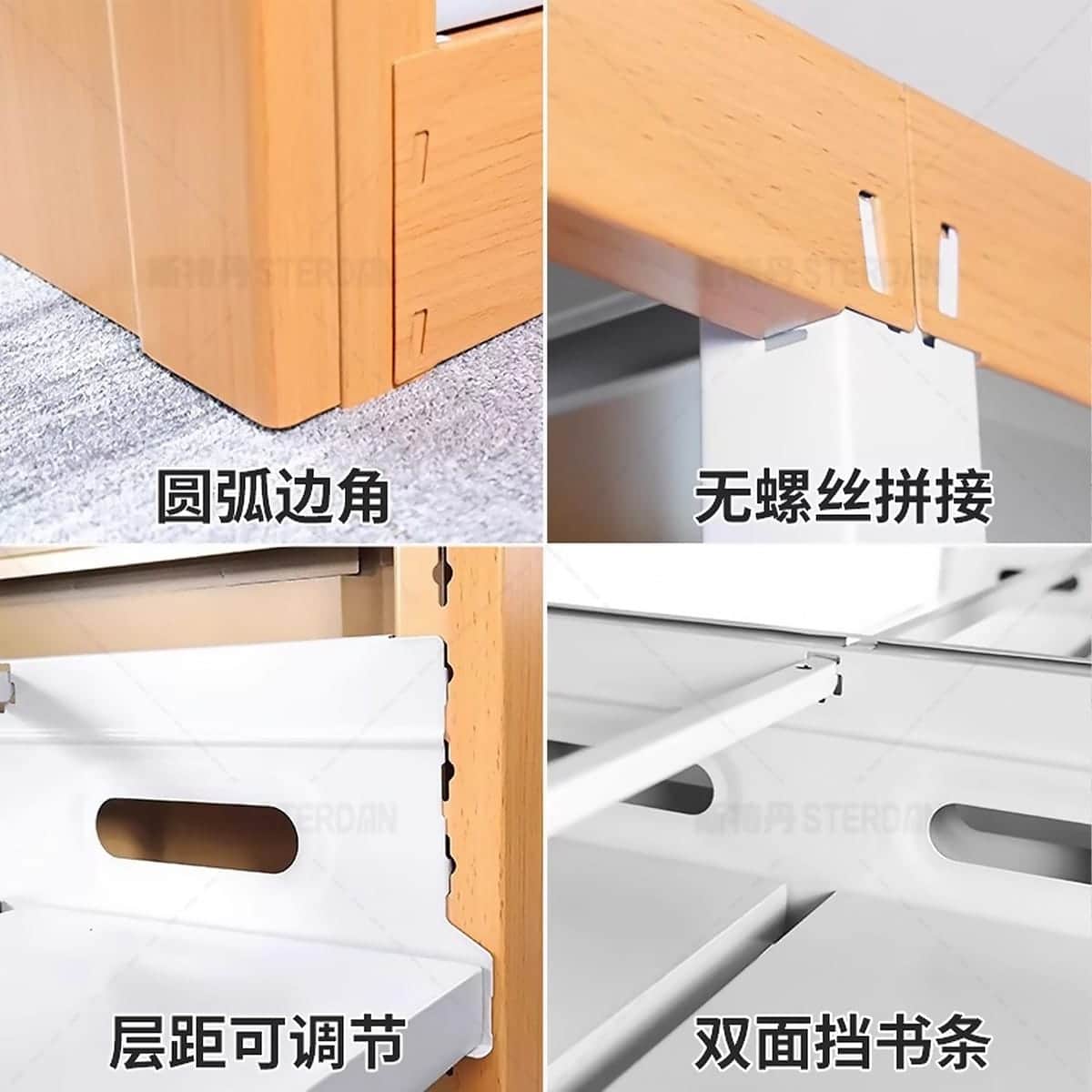 STERDAN 单面书架（一列一组） - 图片 6